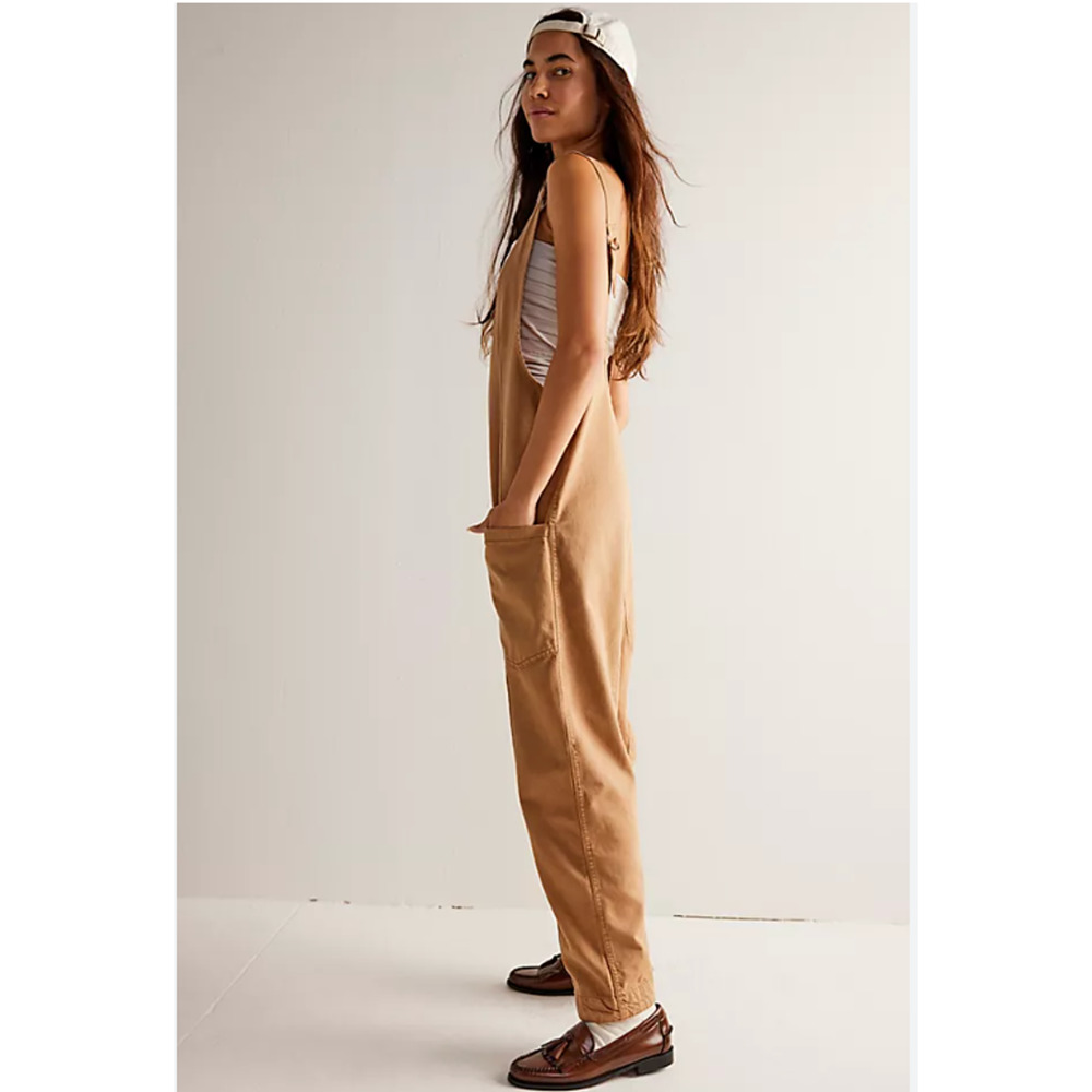Free People We The Free High Roller Jumpsuit Large NEW - Picture 1 of 3